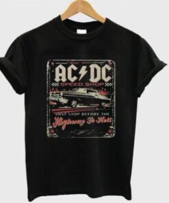 ACDC speed Shop Tee Shirt