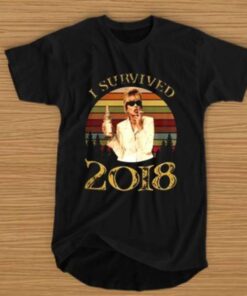 Absolutely Fabulous I survived 2018 vintage Tee Shirt