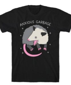 Anxious Garbage Opossum Tee Shirt