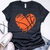 Heart Basketball Tee Shirt