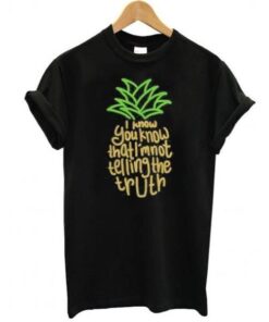 Psych Pineapple Theme Tee Shirt