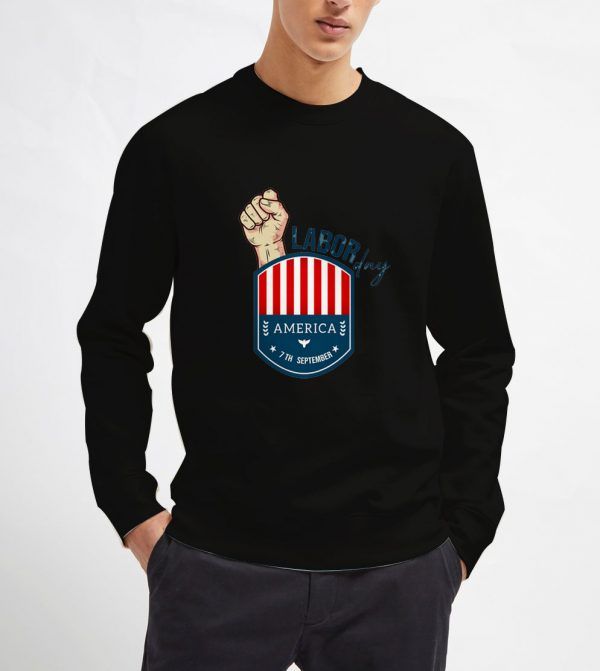 Labor-Day-America-Black-Sweatshirt-Unisex-Adult-Size-S-3XL