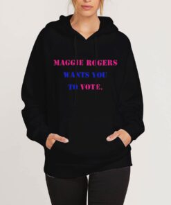 Maggie-Rogers-Wants-You-To-Vote-Black-Hoodie-Unisex-Adult-Size-S-3XL