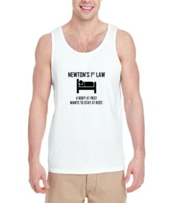 Newton's-First-Law-Tank-Top-For-Women-And-Men-S-3XL