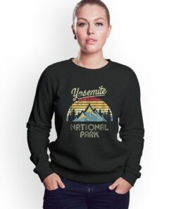 Vintage-Retro-Yosemite-National-Park-Mountain-Sweatshirt-Size-S-3XL