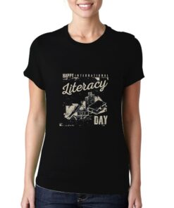 Happy-International-Literacy-Day-T-Shirt-For-Women-And-Men-S-3XL