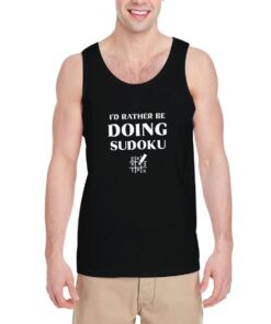 I'd-Rather-Be-Doing-Sudoku-Tank-Top-For-Women-And-Men-S-3XL