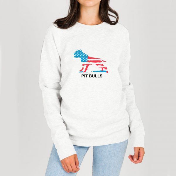 Pit-Bulls-Day-White-Sweatshirt