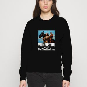 Winnetou-And-Old-Shatterhand-Black-Sweatshirt