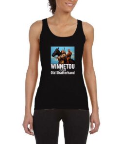 Winnetou-And-Old-Shatterhand-Black-Tank-Top