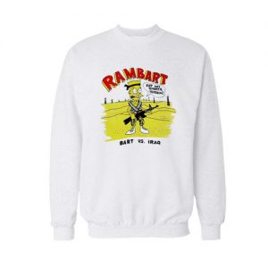 Bart Simpson Rambart Sweatshirt