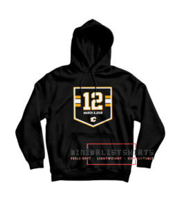 Calgary Flames 12 March Hoodie