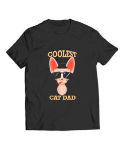 Coolest Cat Dad I Sphynx Cat T Shirt