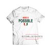 Miami Hurricane More Is Possible Logo T Shirt