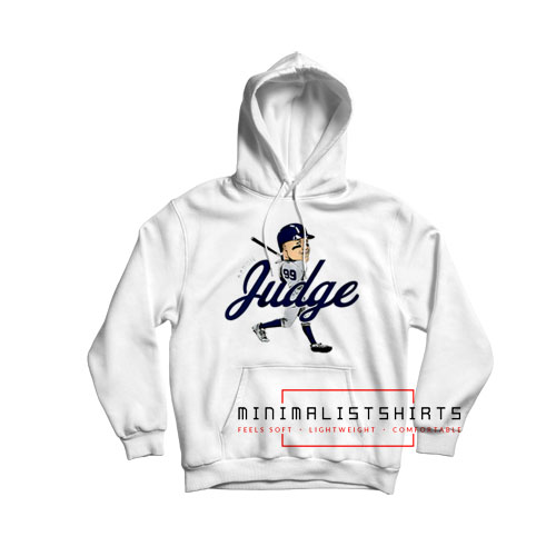 Aaron Judge character cartoon Hoodie - Minimalistshirts