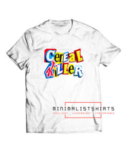 Cereal Killer Ransom Note T Shirt