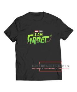 Marvel I Am Groot Logo T Shirt