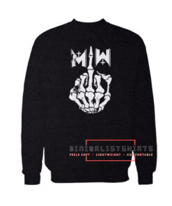 Motionless In White Middle Finger Sweatshirt