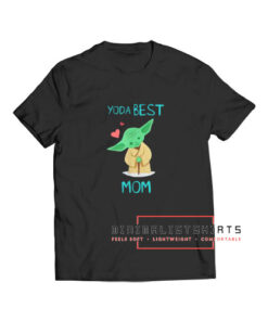 Yoda Best Mom Hearts T Shirt