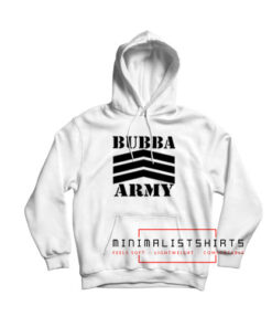 Bubba Army logo Hoodie