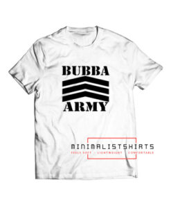Bubba Army logo T Shirt